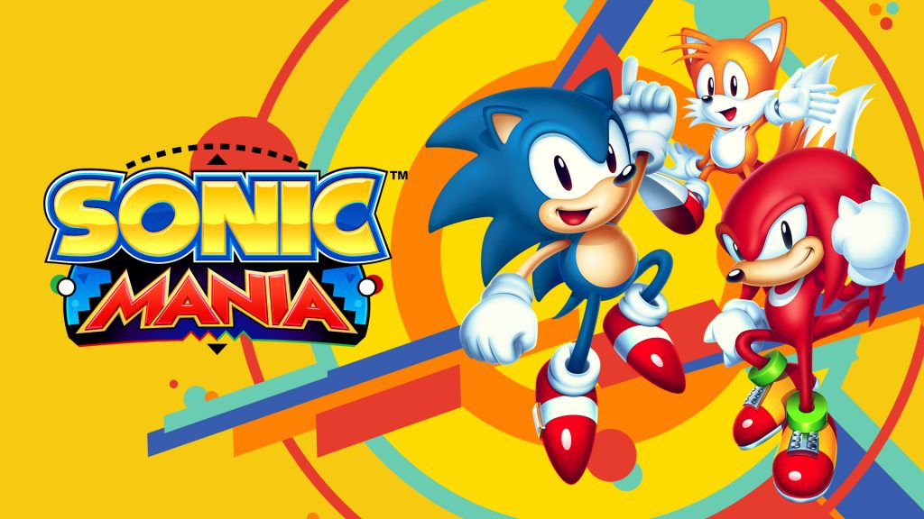 Sonic Mania Cover Art SEGA