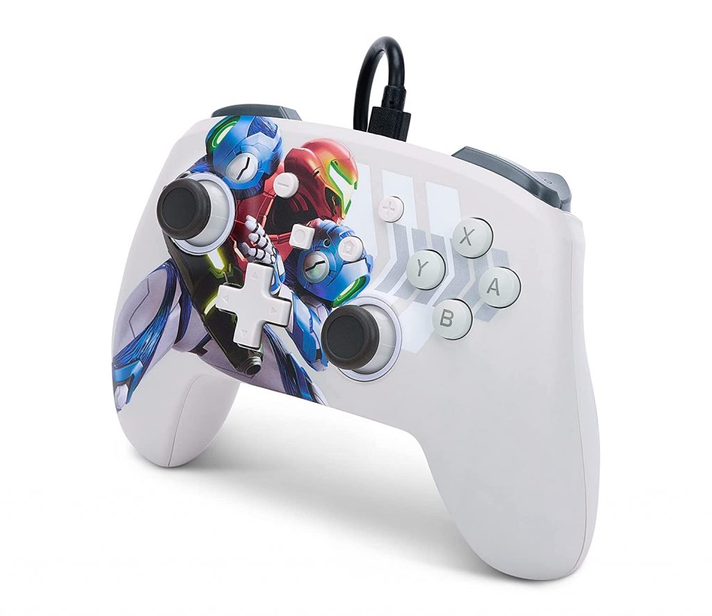 Metroid Dread themed PowerA Enhanced Wired Controller