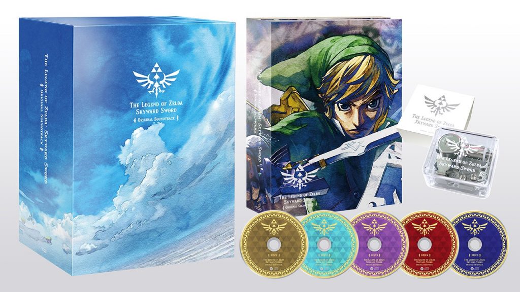 The Legend of Zelda: Skyward Sword HD soundtrack CD