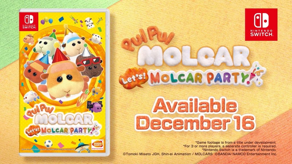 PUI PUI Molcar Let’s! Molcar Party! Coming To Switch In Asia - Nintendo ...