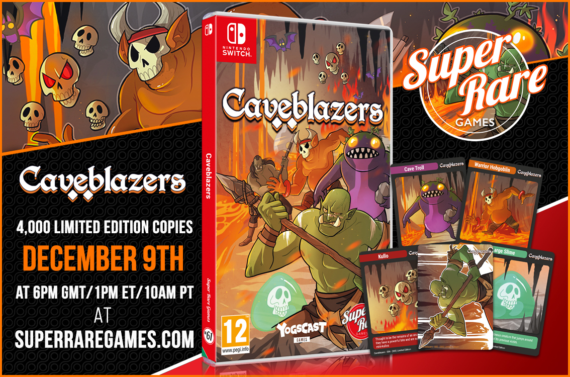 Caveblazers Nintendo Switch Super store Rare Games