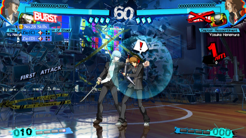 Persona 4 Arena Ultimax Counter Grab