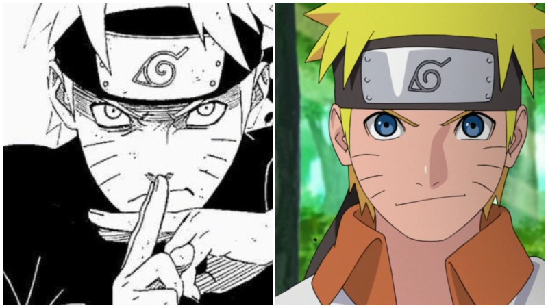 Naruto - Manga vs Anime Comparison