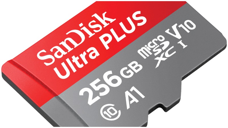SanDisk Ultra 256GB MicroSD Official Image