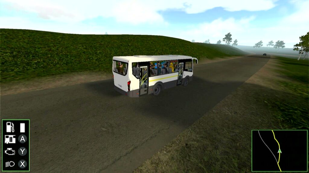 bus driver simulator countryside