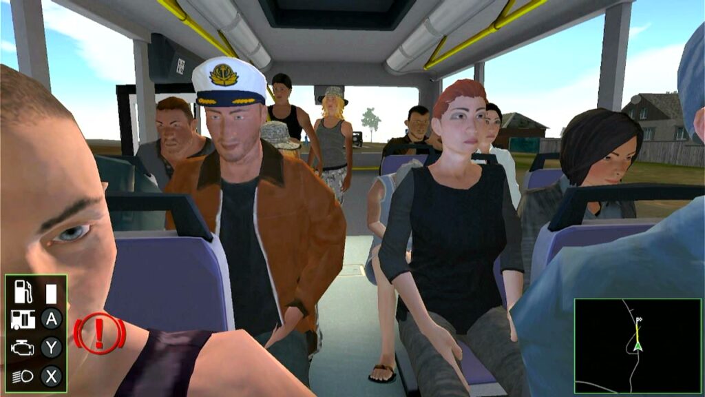 bus driver simulator countryside