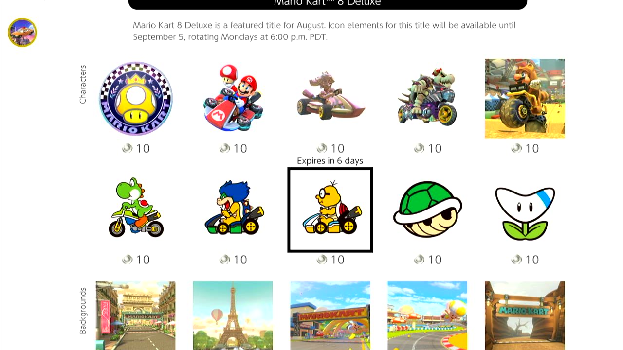 Mario Kart 8 and Xenoblade Chronicles 3 Switch icons are out now