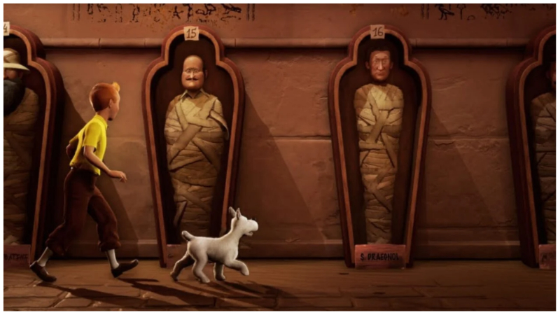 Tintin Reporter Cigars of the Pharaoh Promo Image