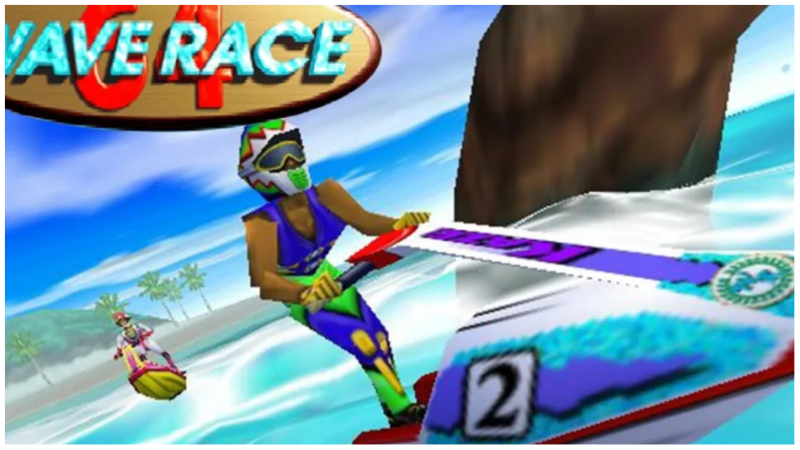 Wave Race 64 In Game Screenshot