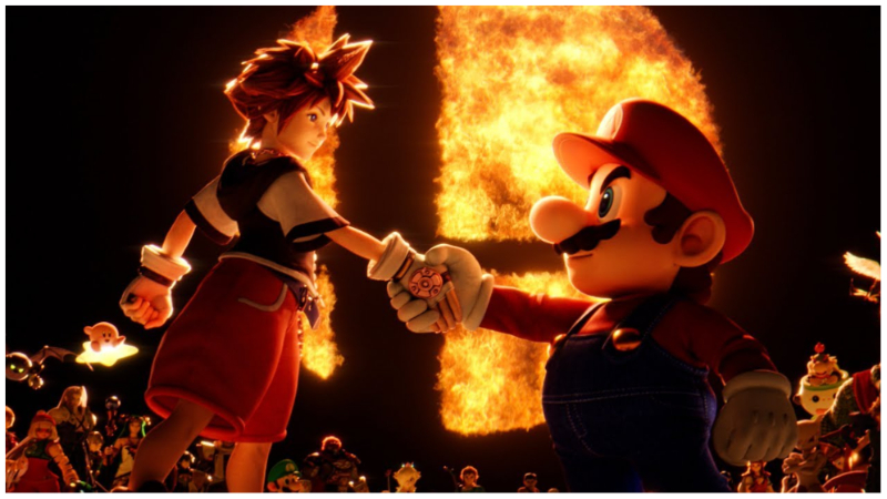 Sora Super Smash Bros Ultimate Final Trailer Shot
