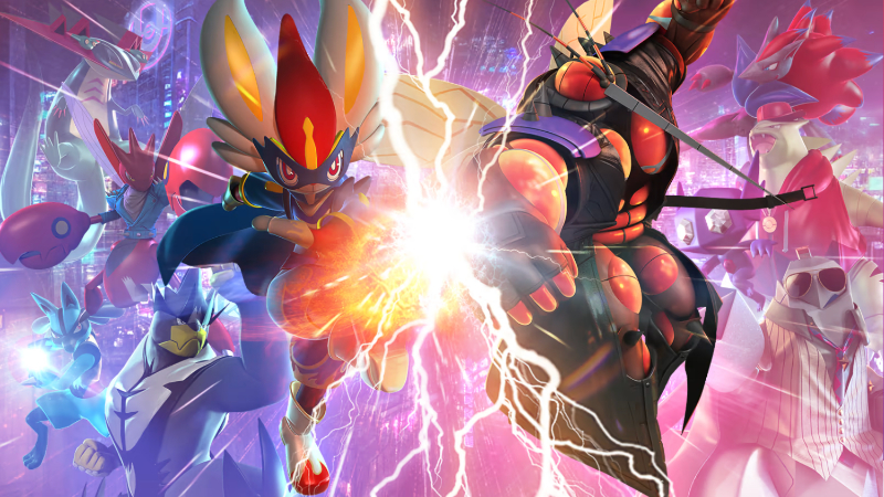 Pokemon UNITE Red vs Blue Full Fury Battles Event Artwork